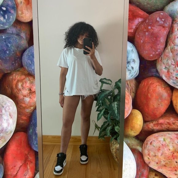 Classic Oversized White Tee - Picture 1 of 1
